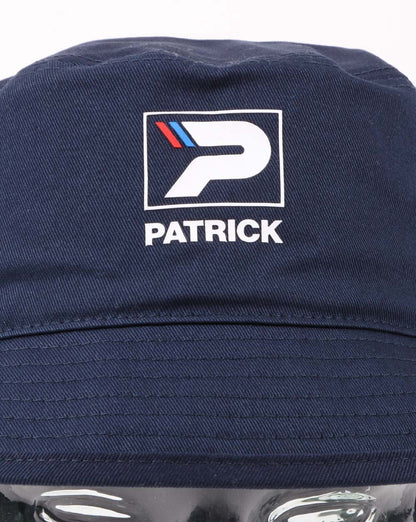 Fischerhut mit Patrick-Logo, Marineblau