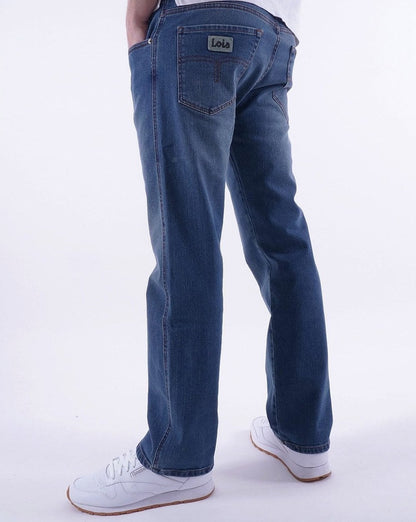 Lois Marvin Klassische Straight Cut Jeans Nolan Stone