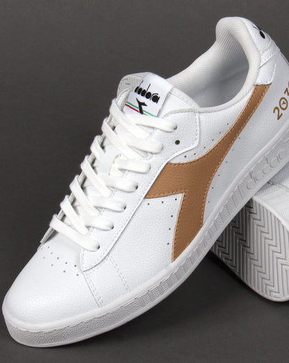 Diadora Game L Low Sneaker Weiß/Bronze