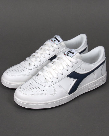 Diadora Magic Basket Sneaker Weiß/Marineblau