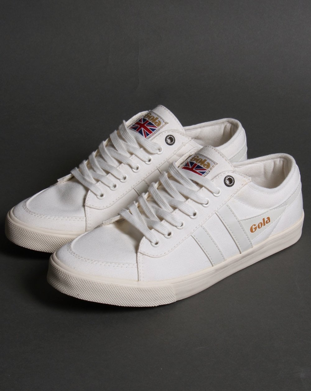 Gola – Classic Comet – Leinensneaker in Off-White