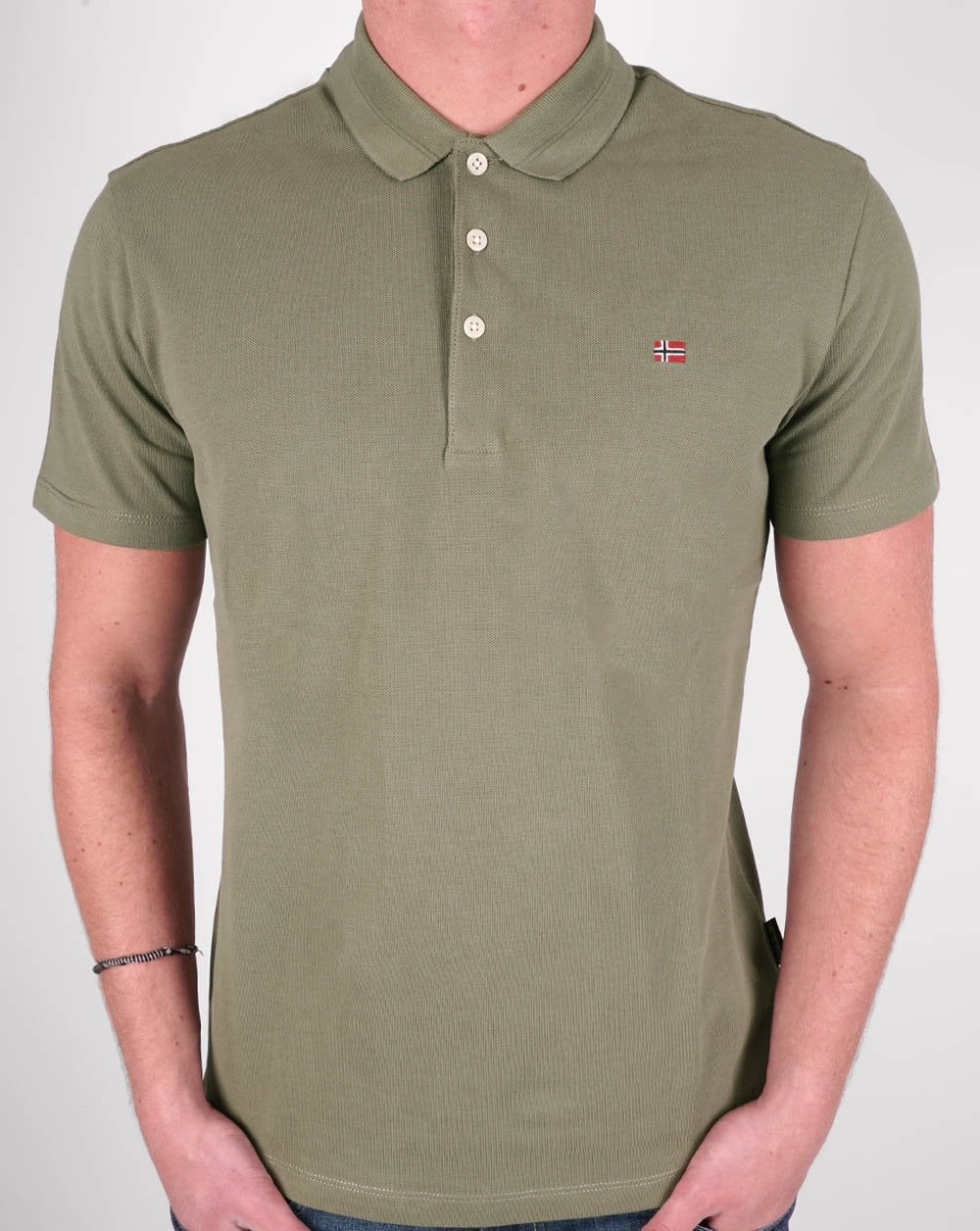 Napapijri Ealis Poloshirt Grün