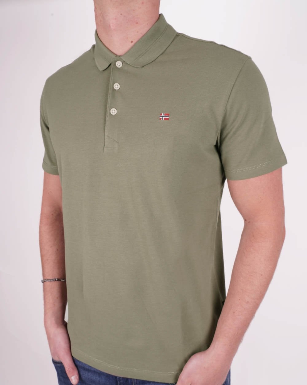 Napapijri Ealis Poloshirt Grün