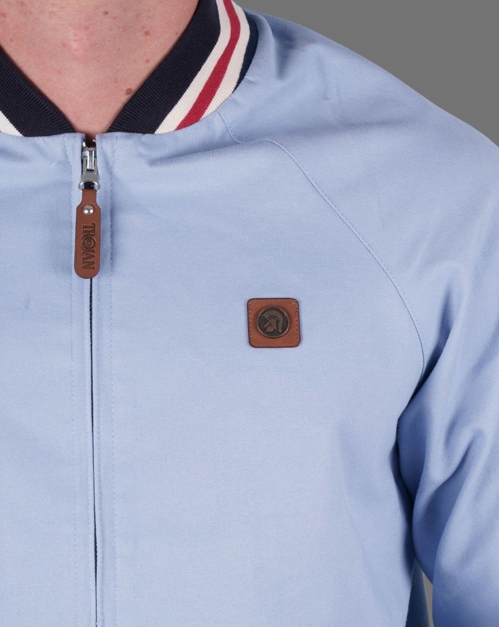 Trojan Monkey Jacke Himmelblau – 80's Casual Classics