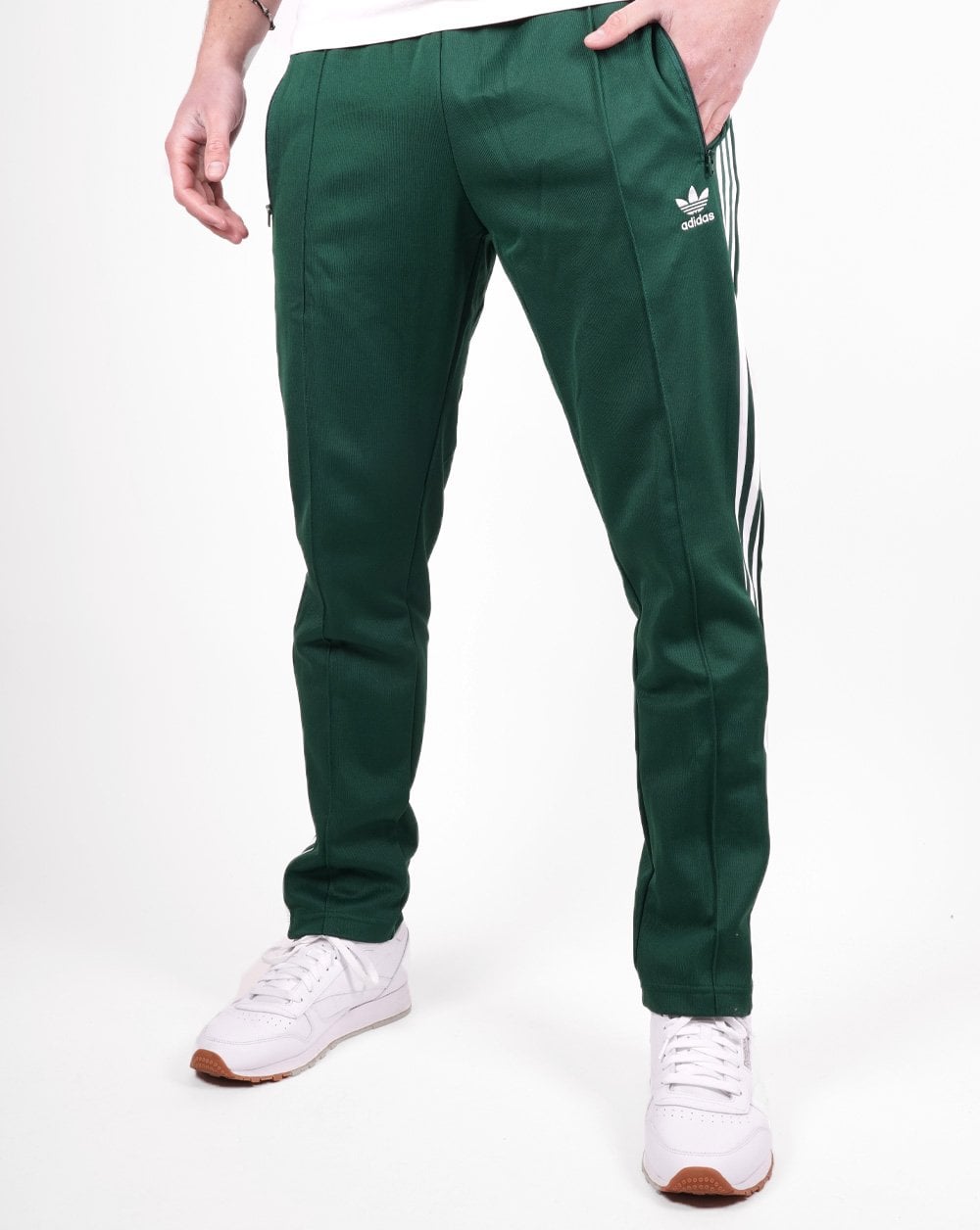 Adidas Originals Beckenbauer Trainingshose Dunkelgrün