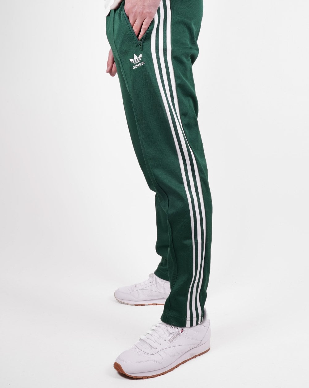 Adidas Originals Beckenbauer Trainingshose Dunkelgrün