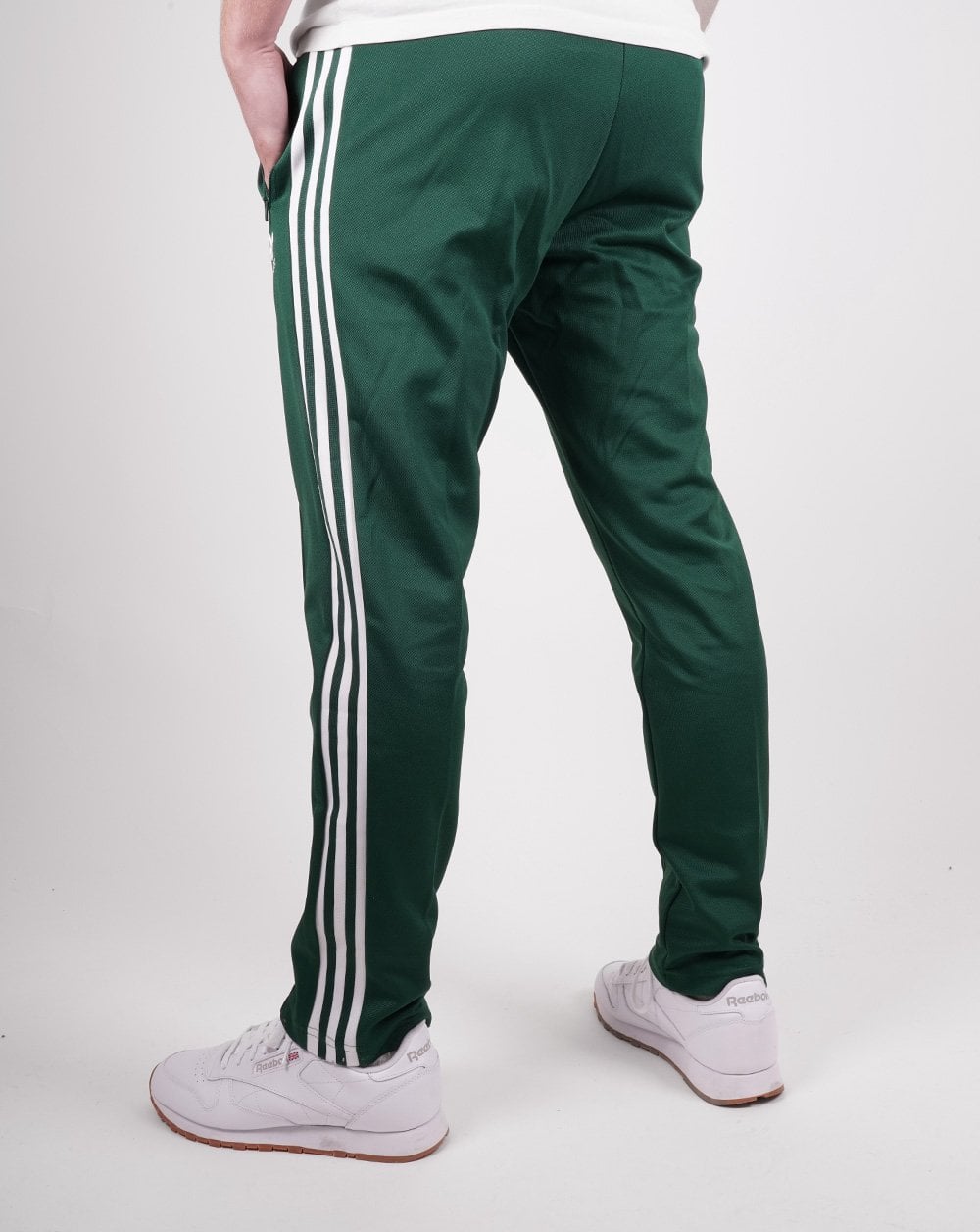 Adidas Originals Beckenbauer Trainingshose Dunkelgrün