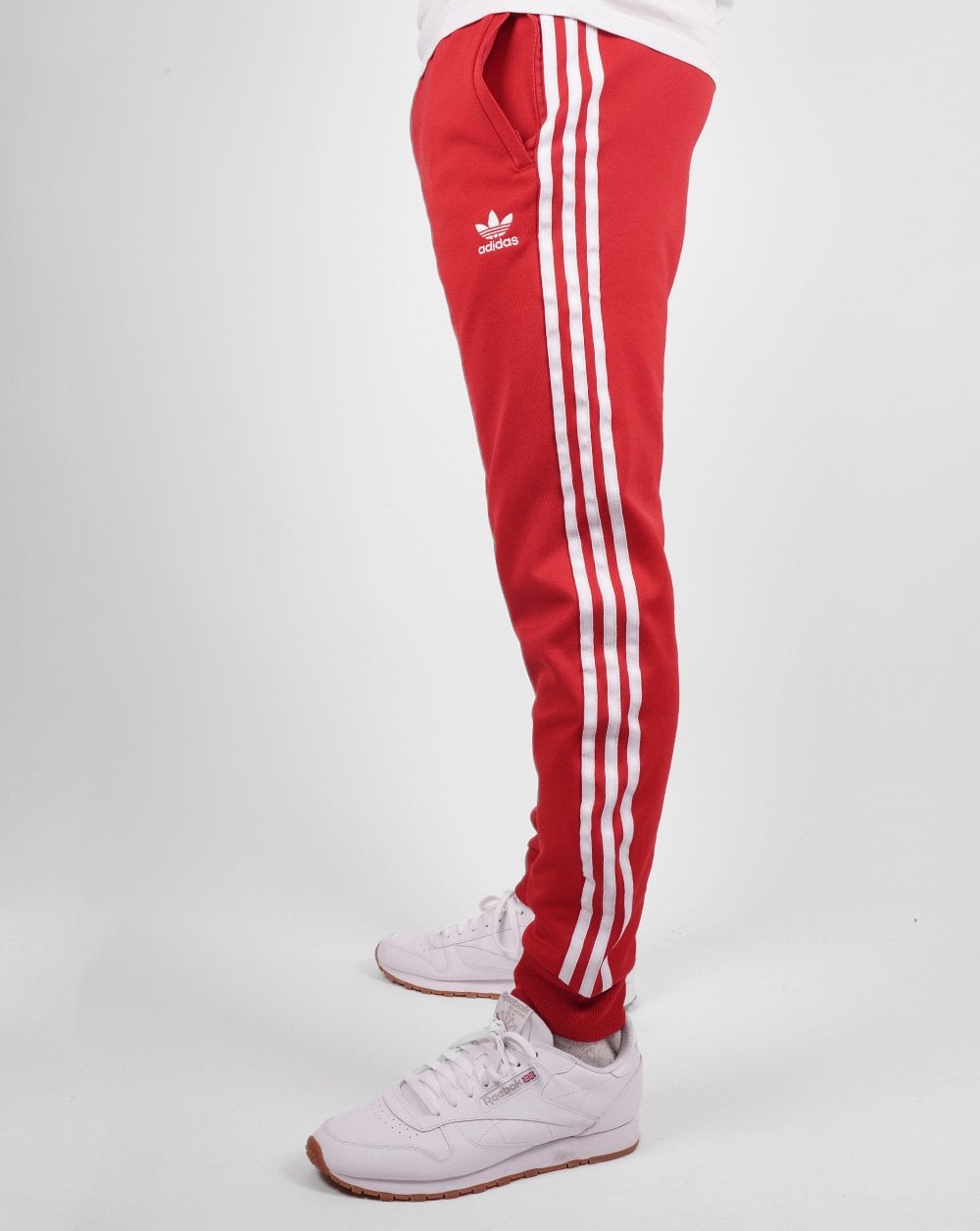 Adidas Originals Superstar Trainingshose Scharlachrot