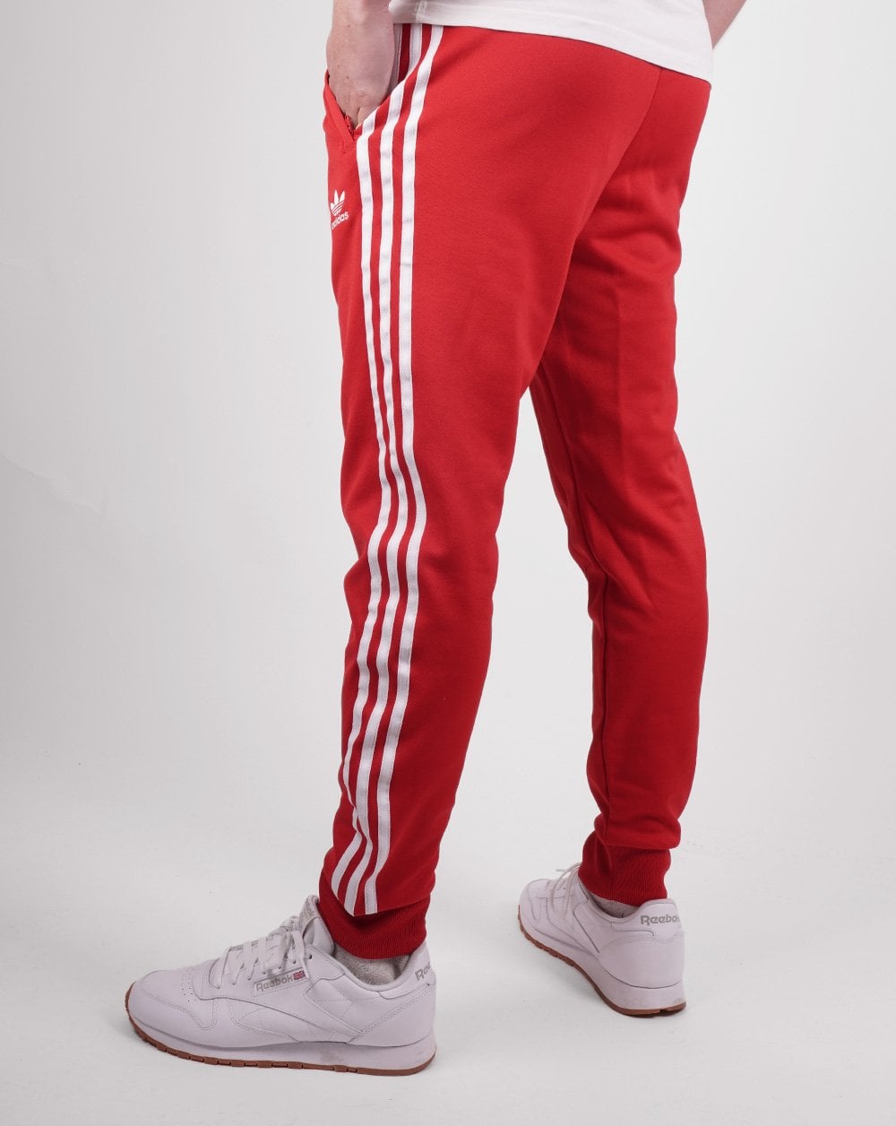 Adidas Originals Superstar Trainingshose Scharlachrot