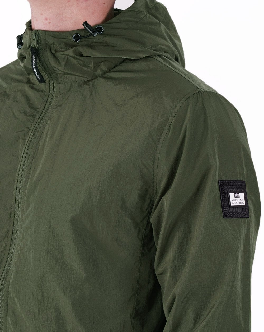 Weekend Offender Technikerjacke Armeegrün