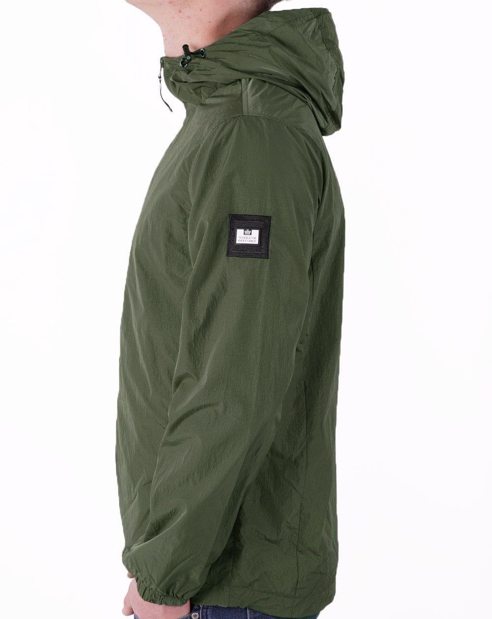 Weekend Offender Technikerjacke Armeegrün