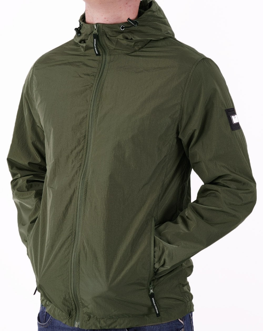 Weekend Offender Technikerjacke Armeegrün