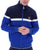 Fila Vintage Umar Track Top Royal Navy White