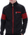 Fila Vintage 5 Stripe Track Top Black/Red