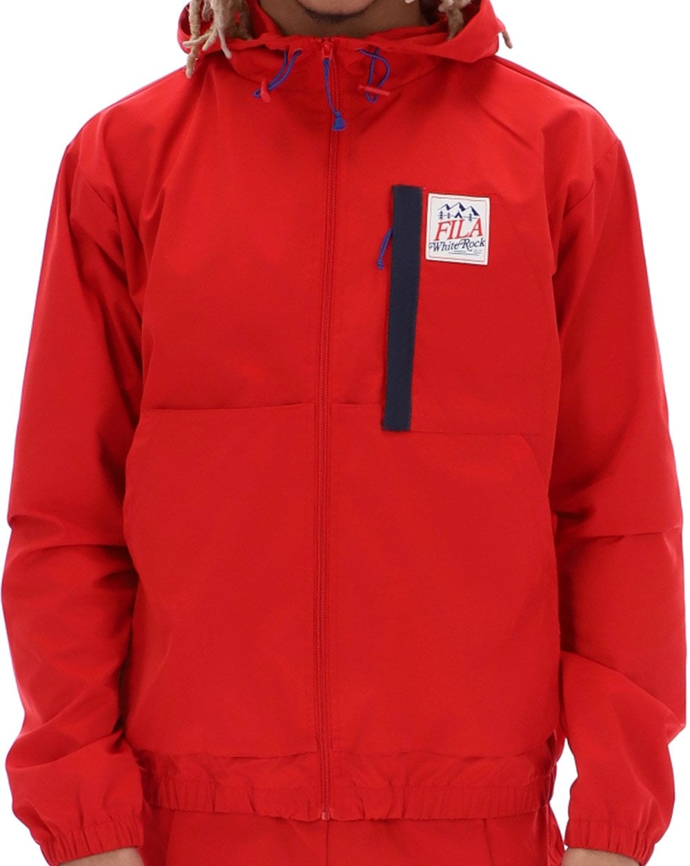 Fila White Rock Zane Windbreaker Red