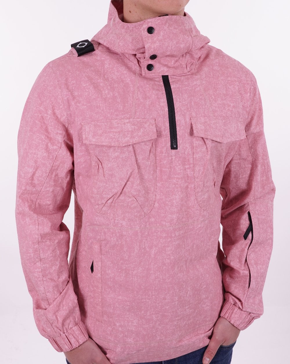 Ma.strum Tie Dye Kittel Schlammrosa