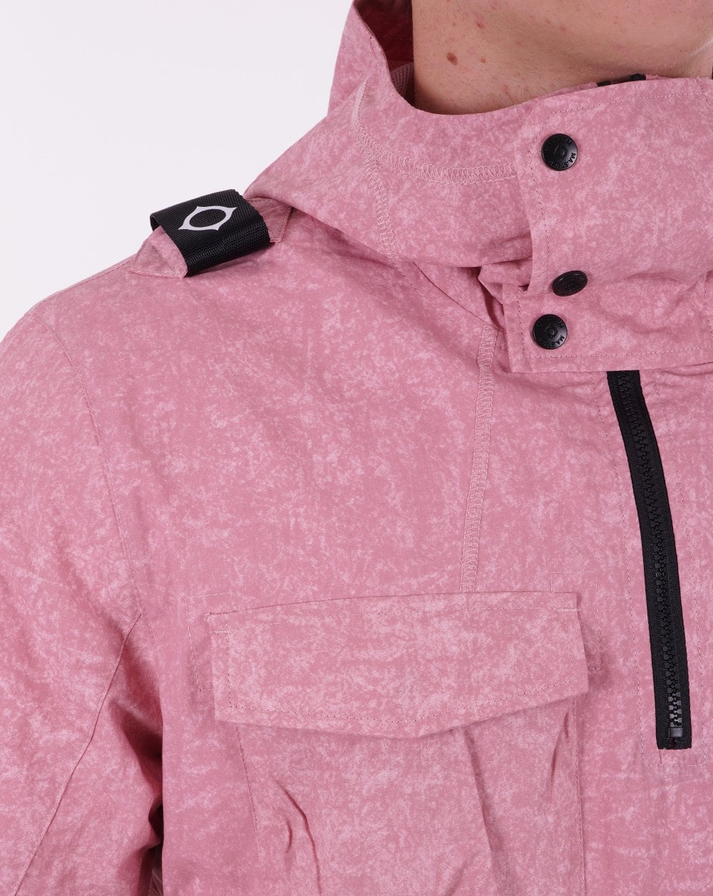 Ma.strum Tie Dye Kittel Schlammrosa