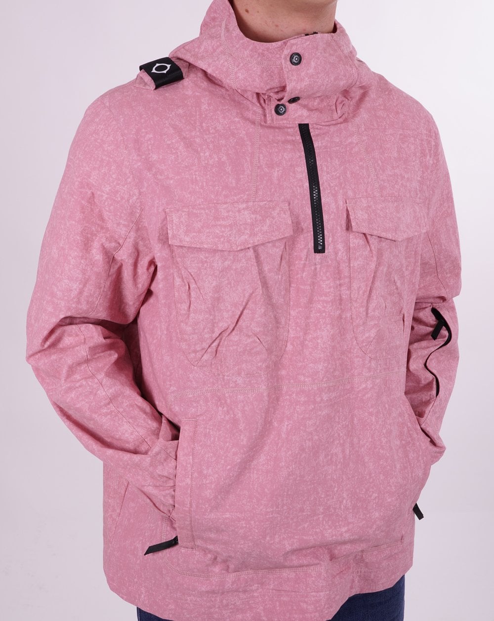 Ma.strum Tie Dye Kittel Schlammrosa