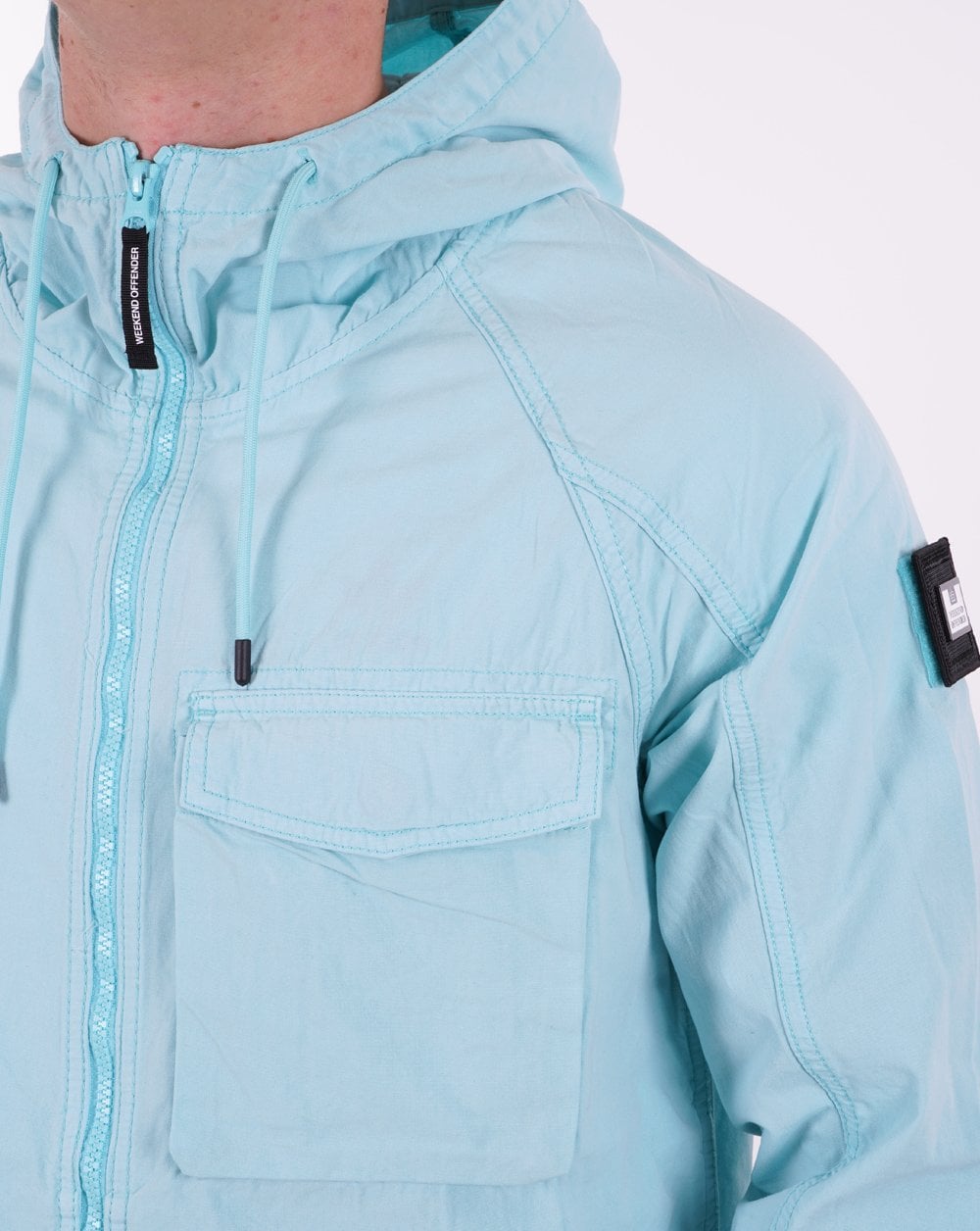 Weekend Offender Chisora ​​Jacke Aqua