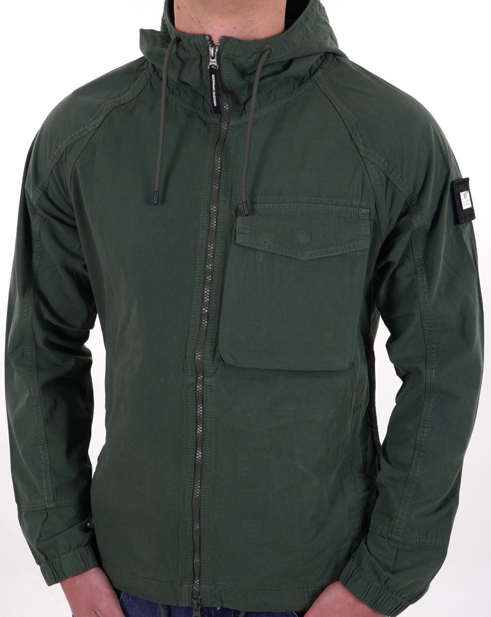 Weekend Offender Chisora ​​Jacke Dunkelgrün