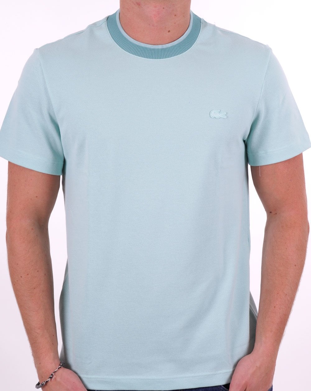 Lacoste Pique T-Shirt Pastille Mint