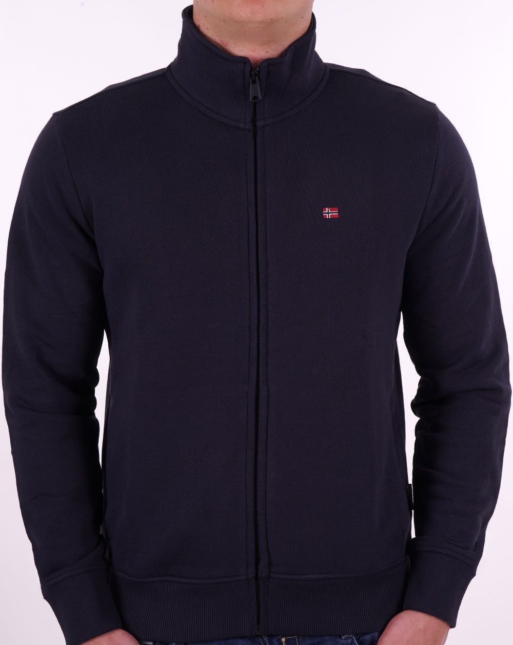 Napapijri Balis Full Zip Sweatshirt Marineblau