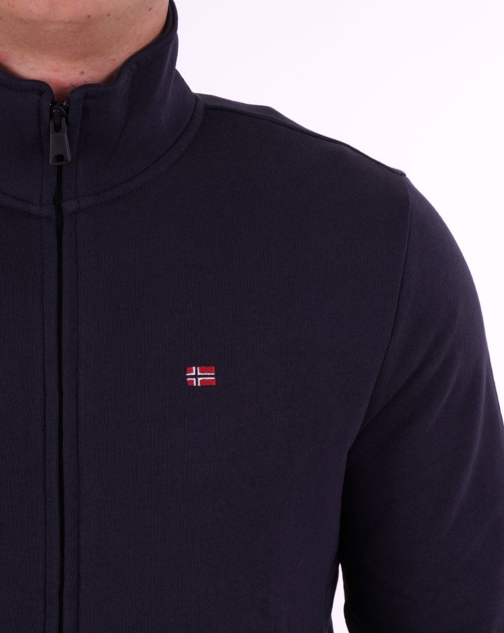 Napapijri Balis Full Zip Sweatshirt Marineblau