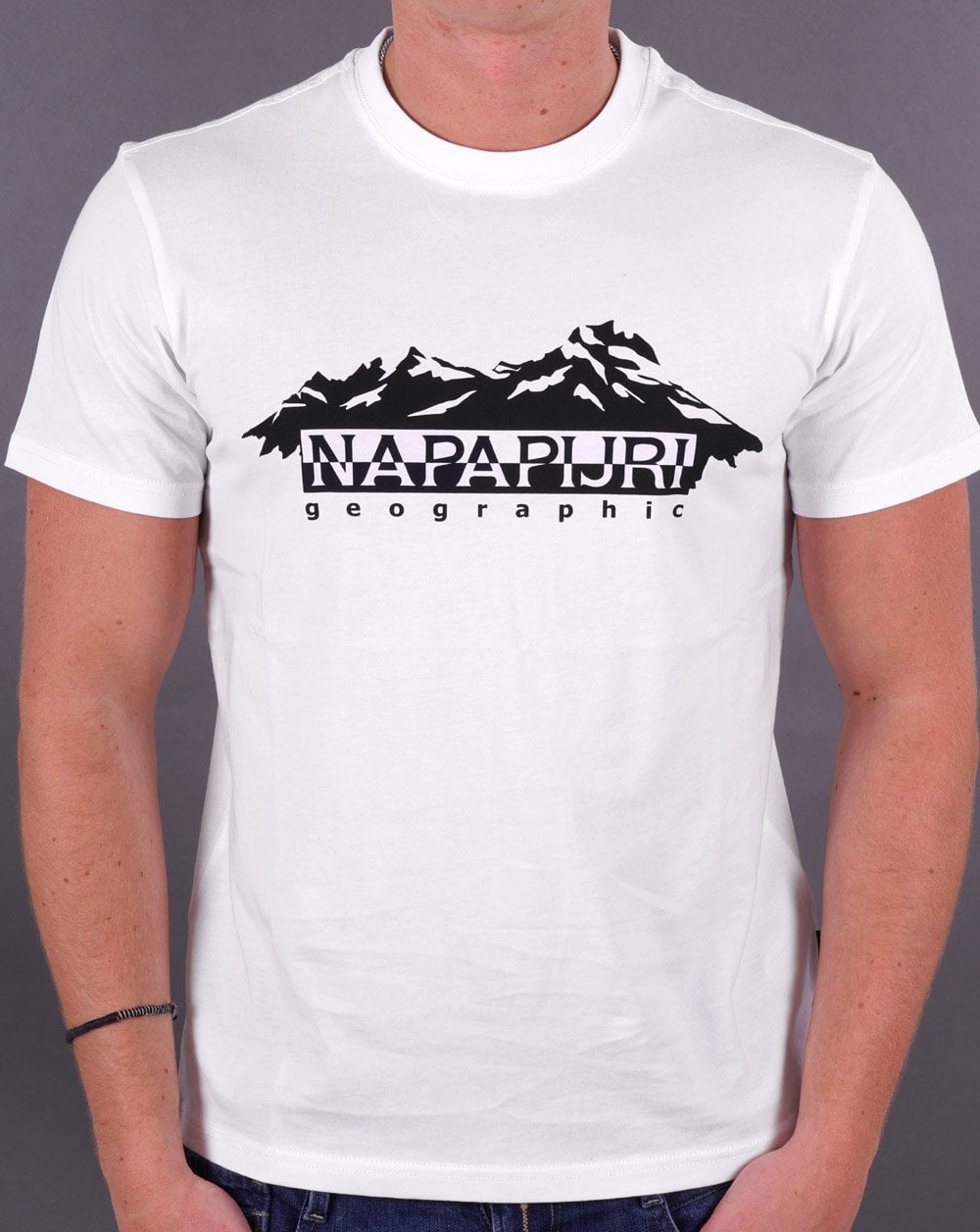 Napapijri Racing T-Shirt Hellweiß