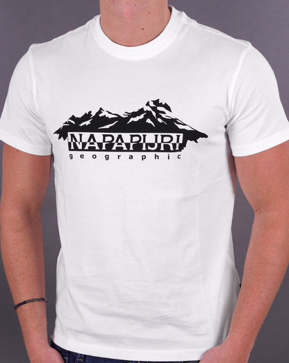 Napapijri Racing T-Shirt Hellweiß