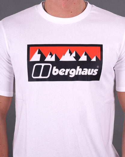 Berghaus Grey Fangs Peak T-Shirt Reinweiß