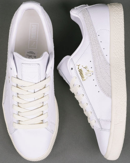 Puma Clyde Base Trainer Whisper White