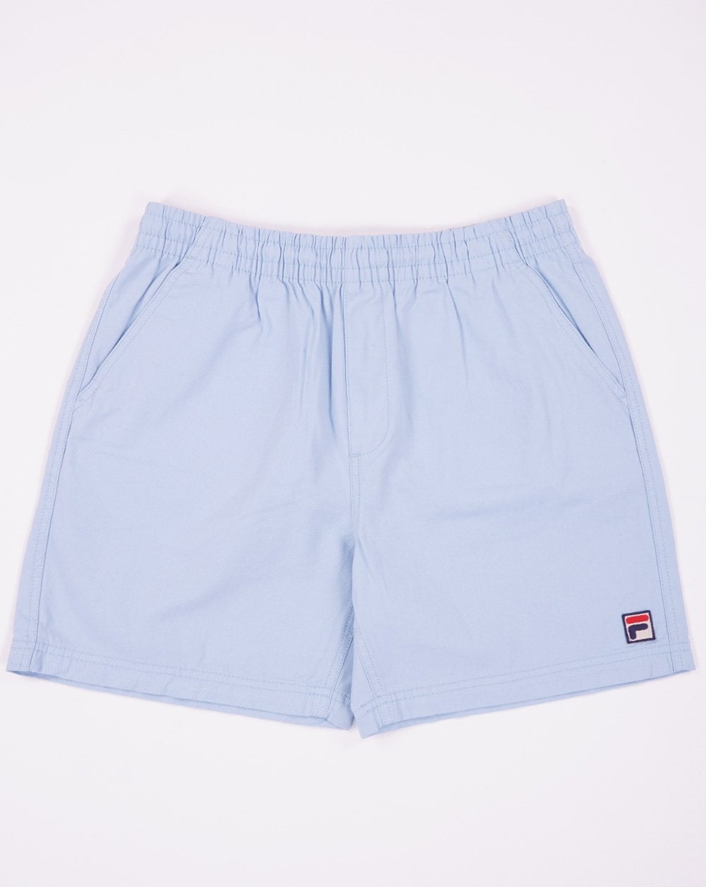 Fila Vintage – Entspannte Chino-Shorts, Himmelblau