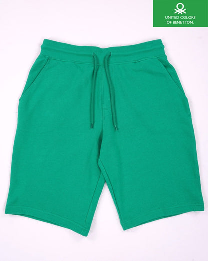 Benetton Sweatshorts Grün