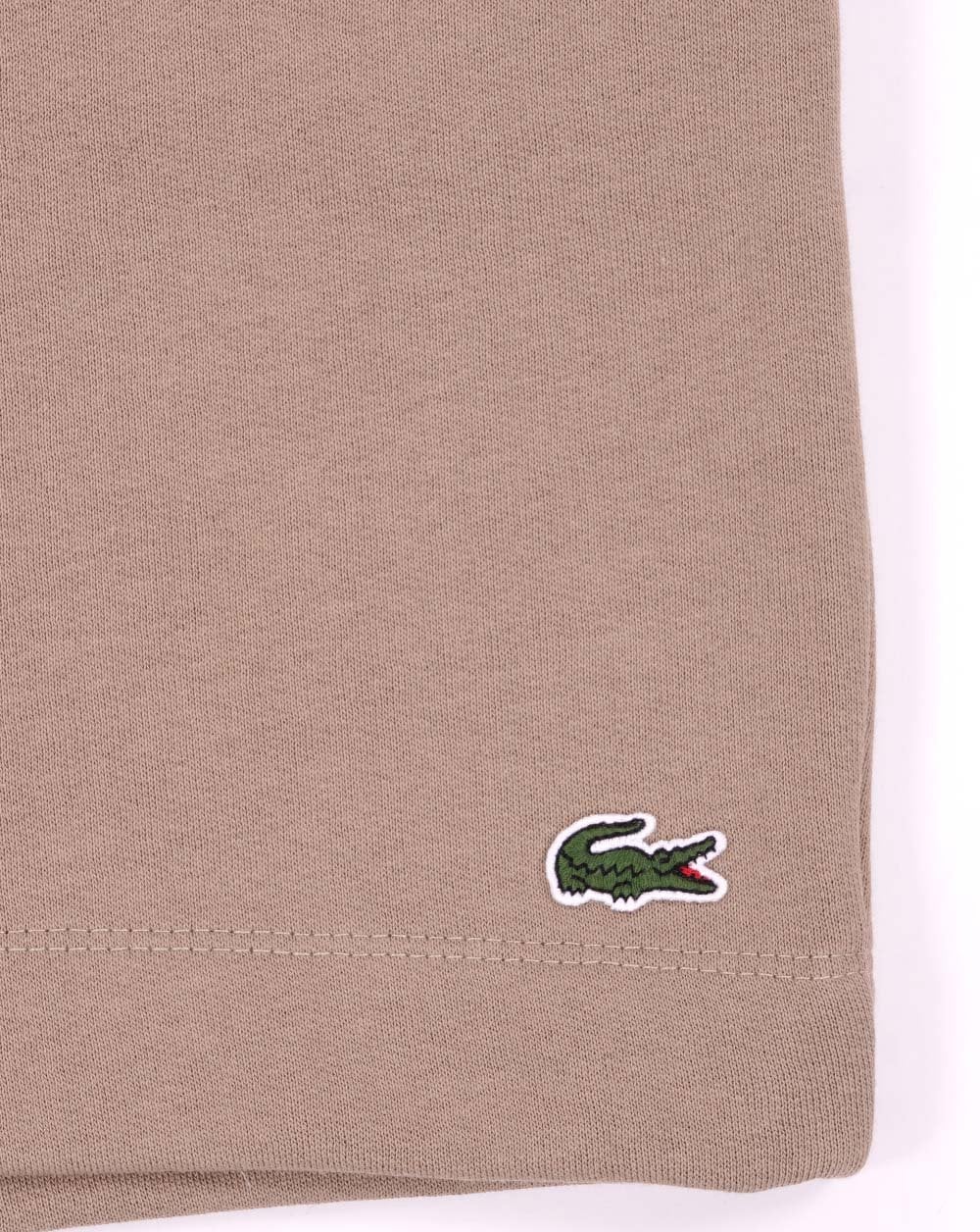 Lacoste Fleece-Shorts, dunkler Sand