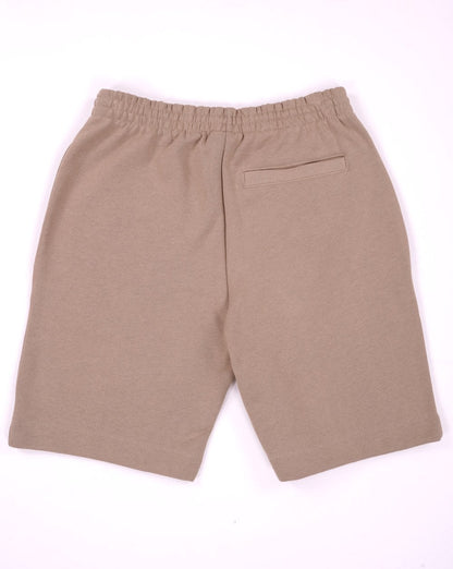Lacoste Fleece-Shorts, dunkler Sand