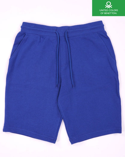 Benetton Sweatshorts Königsblau