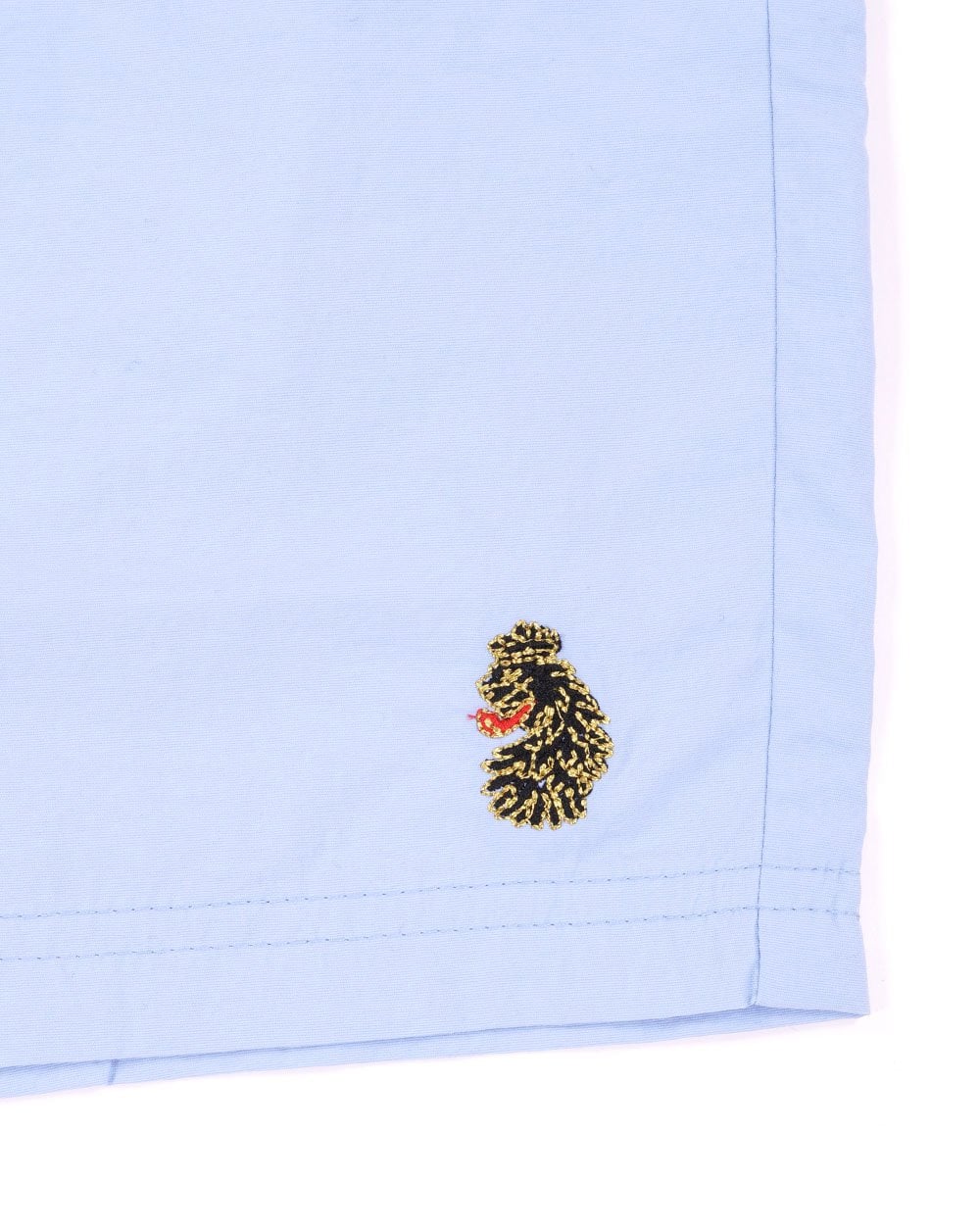 Luke Gold Lion Badeshorts Himmelblau