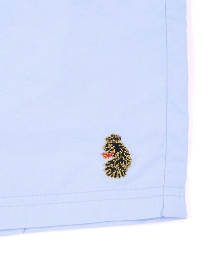 Luke Gold Lion Badeshorts Himmelblau