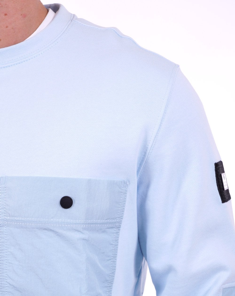 Weekend Offender Sirenko Sweatshirt Himmelblau