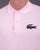Lacoste Large Croc Polo Shirt Pink