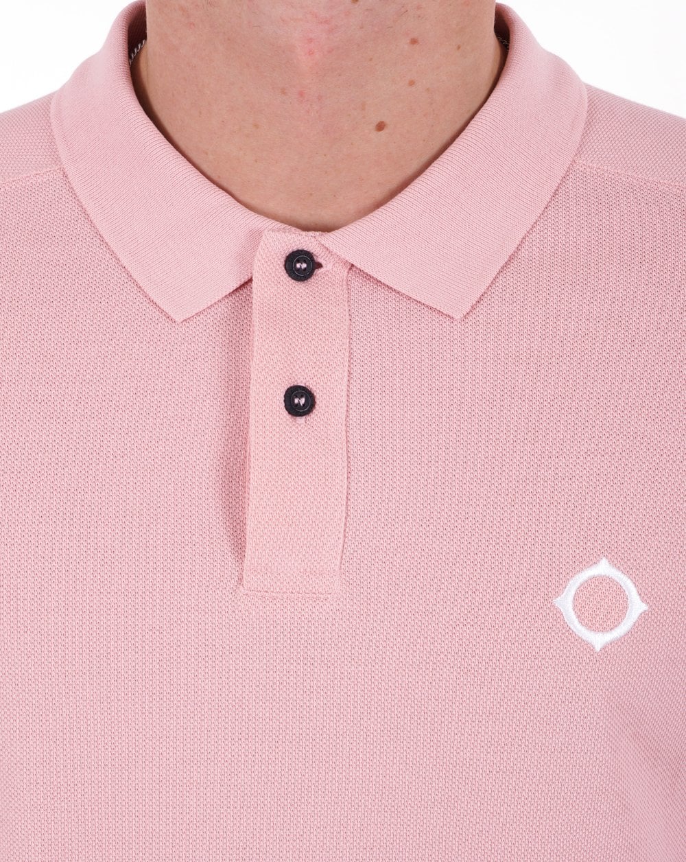 Ma.strum Piqué-Poloshirt Rosa