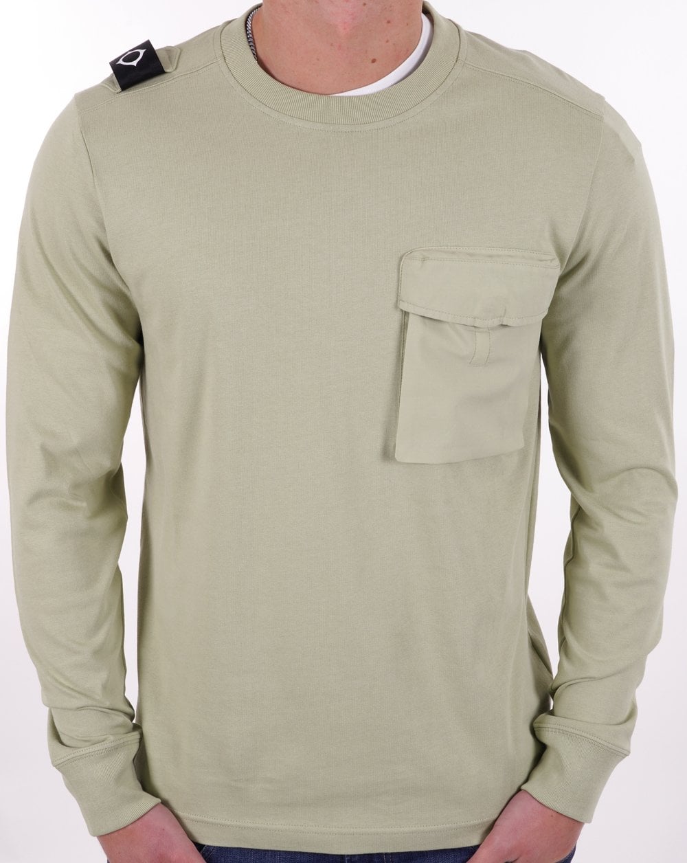 Ma.strum Cargo Pocket Light Sweat Grün