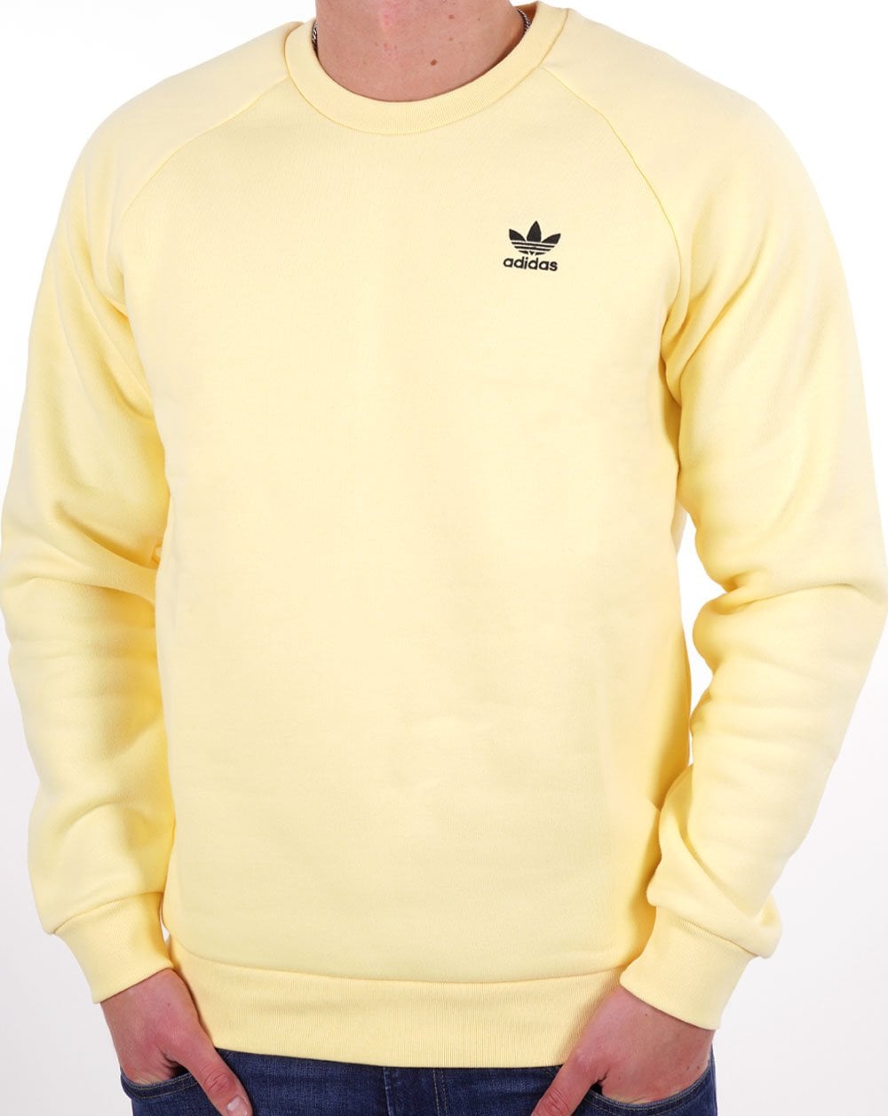 Adidas Originals Essential Crew Sweatshirt Gelb