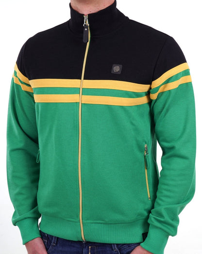 Trojan – Trainingsjacke mit Streifenmuster und Jam-Muster