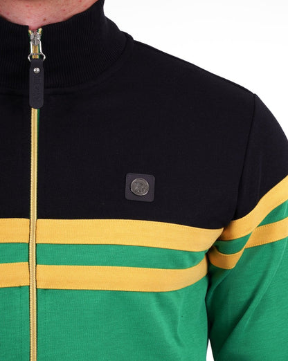 Trojan – Trainingsjacke mit Streifenmuster und Jam-Muster