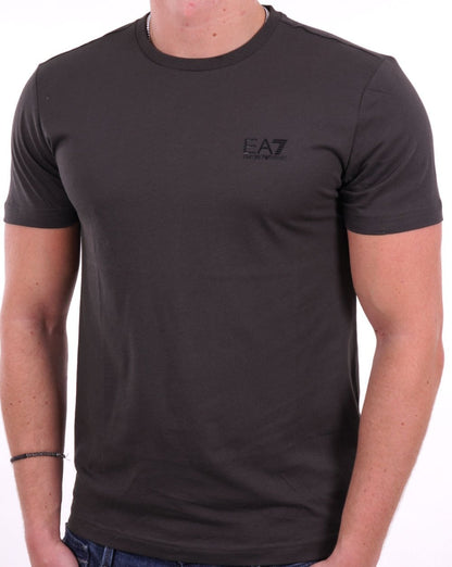 EA7 Emporio Armani Klassisches T-Shirt Rabe