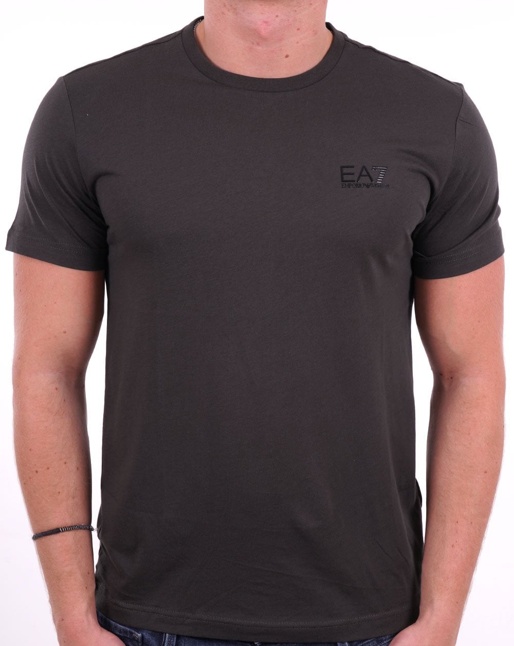 EA7 Emporio Armani Klassisches T-Shirt Rabe