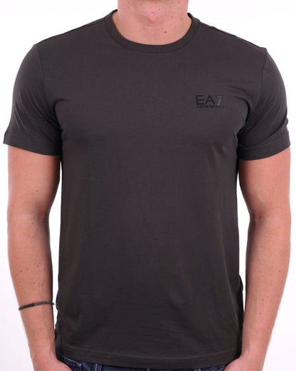 EA7 Emporio Armani Klassisches T-Shirt Rabe