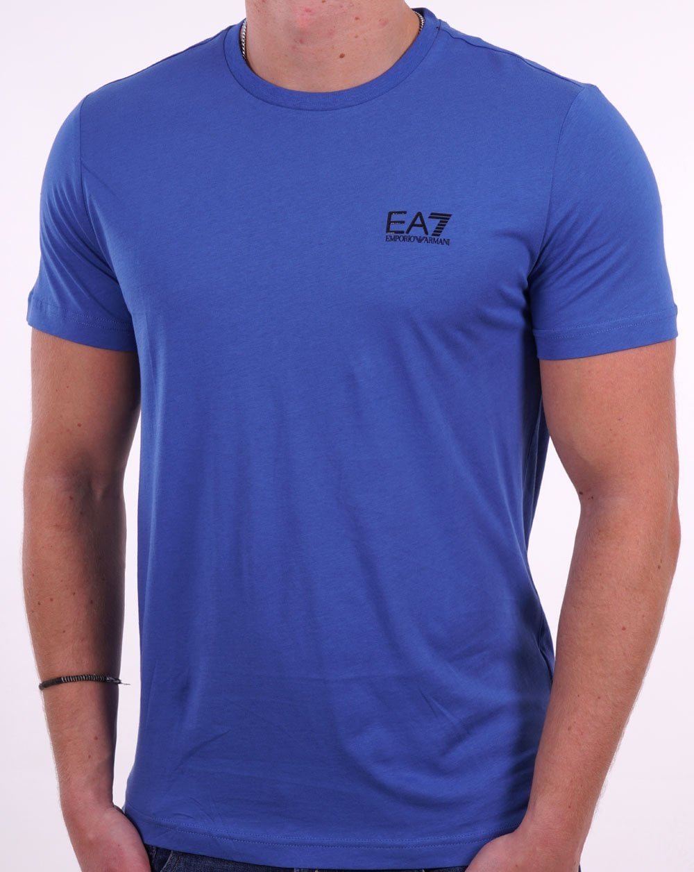 EA7 Emporio Armani Classic T Shirt Cobalt Blue
