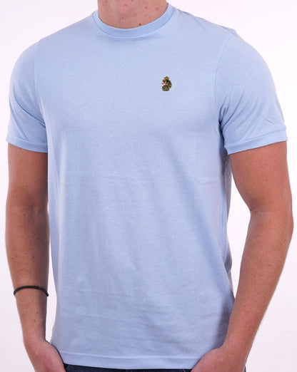 Luke Traffs T-Shirt Himmelblau